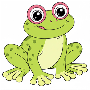 Draw a Cute Frog Easily – Kids Step-by-Step Drawing Guide
