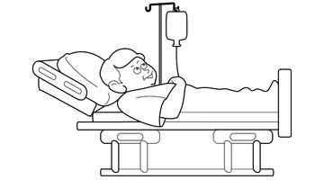 HOSPITAL COLOURING IMAGE | Free Colouring Book for Children