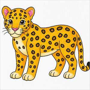 How to Draw a Jaguar – Easy Step-by-Step Big Cat Drawing for Kids