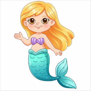 How to Draw a Mermaid for Kids – Easy Step-by-Step Drawing Guide