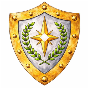 How to Draw a Shield – Easy Medieval Symbol Drawing for Kids