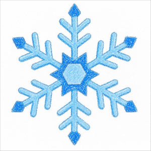 How to Draw a Snowflake – Easy Step-by-Step Winter Drawing for Kids