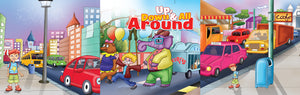 UP AND DOWN AND ALL AROUND  | Free Children Book