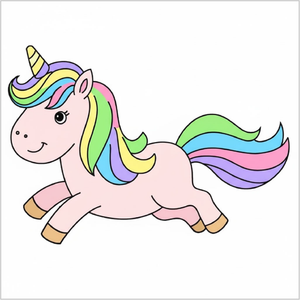 Easy Unicorn Drawing Step-by-Step for Kids (Cute & Simple Guide)