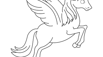 PRINTABLE UNICORN COLOURING PAGE | Free Colouring Book for Children