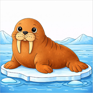 How to Draw a Walrus – Fun Arctic Animal Sketch for Kids