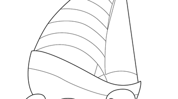 SAILING BOAT COLOURING PICTURE | Free Colouring Book for Children