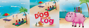 A DOG ON A LOG  | Free Children Book