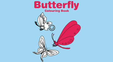 Free Printable Butterfly Colouring Book