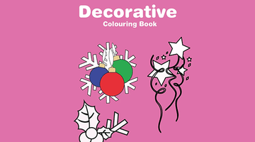 Free Printable Decorative Colouring Book