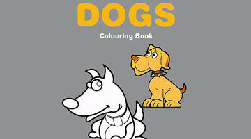 Free Printable Dog Colouring Book