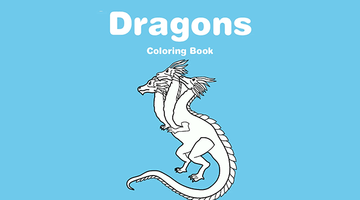 Free Printable Dragon Colouring Book