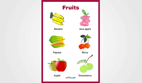 Learn to Make Fruits Drawing Video Tutorial for Kids With Parents - Kids  Art & Craft