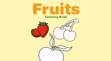 Free Printable Fruits Colouring Book