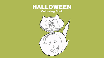 Free Printable Halloween Colouring Book