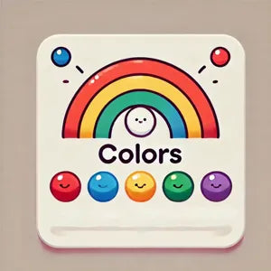 Free printable color posters for kids designed to teach color learning with easy download and print options.