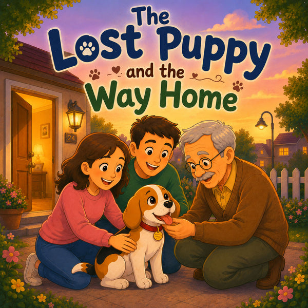 THE LOST PUPPY AND THE WAY HOME | Free Children Book from Monkey Pen