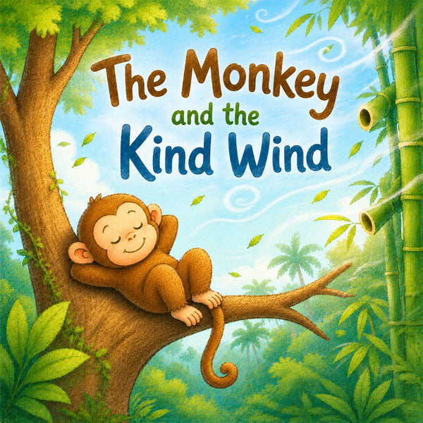 THE MONKEY AND THE KIND WIND | Free Children Book from Monkey Pen