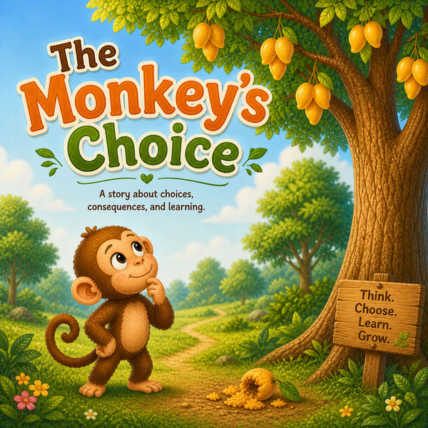 THE MONKEY'S CHOICE | Free Children Book from Monkey Pen