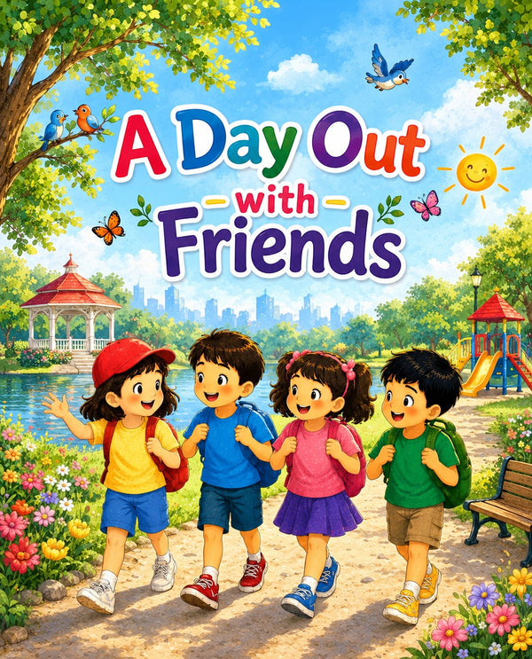 A DAY OUT WITH FRIENDS | Free Children Book from Monkey Pen