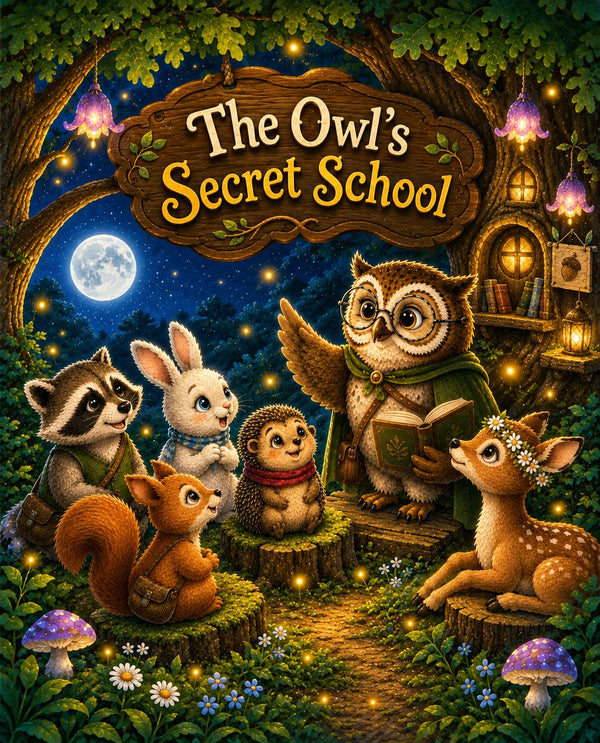 THE OWL'S SECRET SCHOOL | Free Children Book from Monkey Pen
