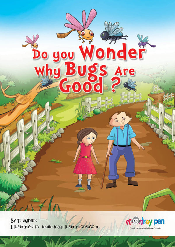Do You Wonder Why Bugs Are Good? - Free Children's Story book Coverpage