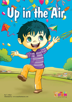 Up in The Air - Free Children's Story book Coverpage