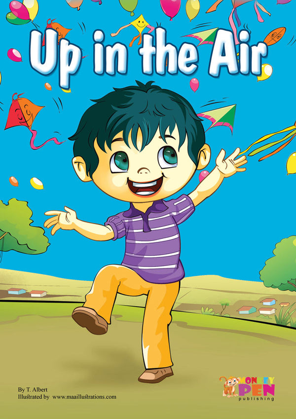 Up in The Air - Free Children's Story book Coverpage