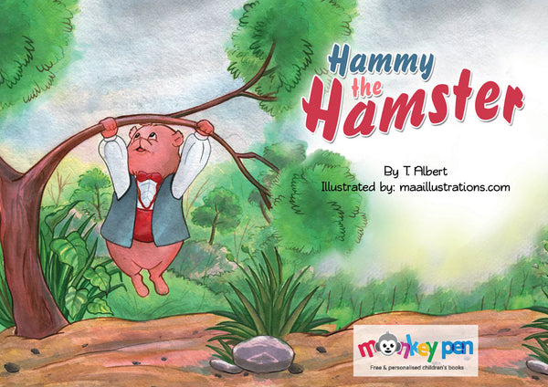 Hammy The Hamster - Free Children's Story book Coverpage