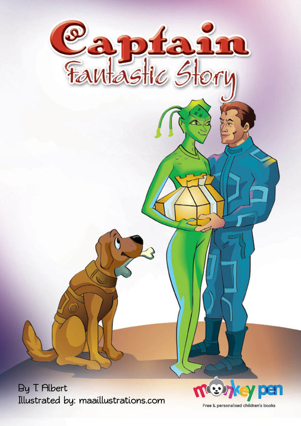 Captain Fantastic - Free Children's Story book Coverpage