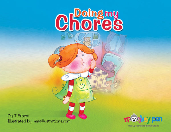 Doing my Chores - Free Children's Story book Coverpage