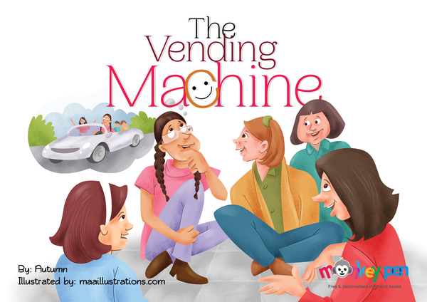 The Vending Machine - Free Children's Story book Coverpage