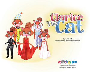Clarice The Cat - Free Children's Story book Coverpage