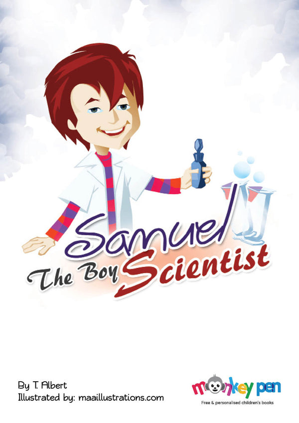 Samuel, The Boy Scientist - Free Children's Story book Coverpage