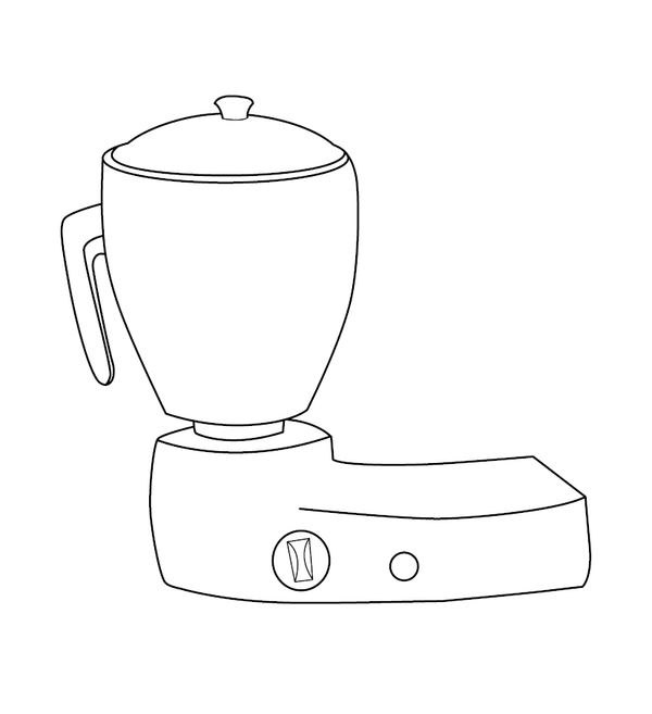 Home Appliances Coloring Book