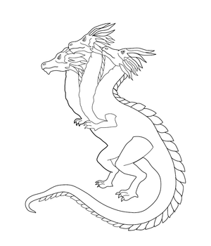 Dragon Coloring Page– fun and educational printable for children