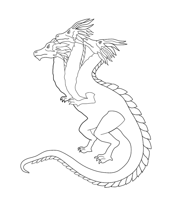 Dragon Coloring Page– fun and educational printable for children