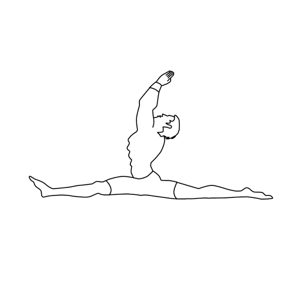 Yoga Postures Coloring Book