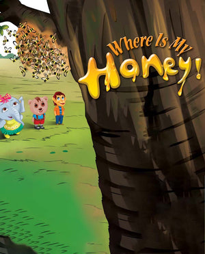 Where is my honey - Free Children's Story book Coverpage