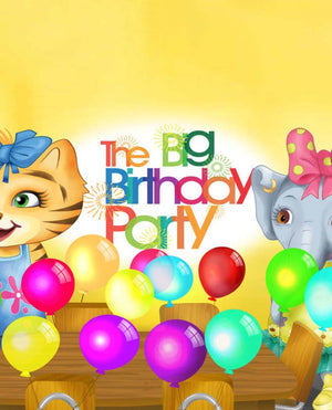 A Big Birthday Party- Cover page