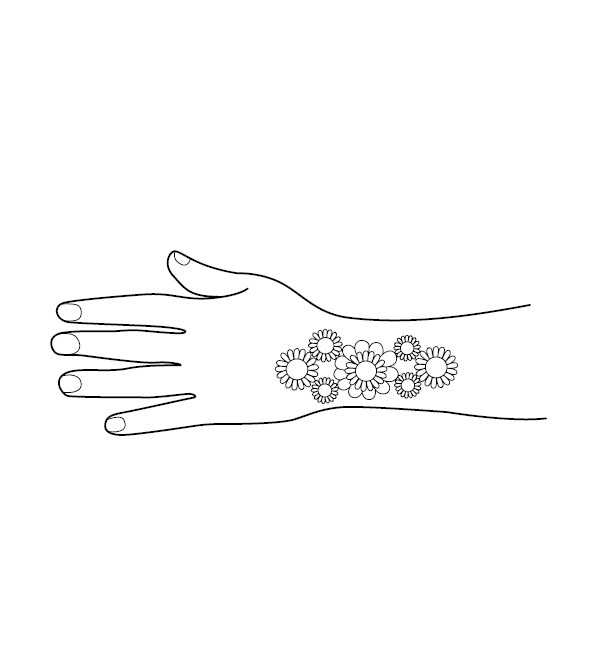 Mehendi Coloring Page