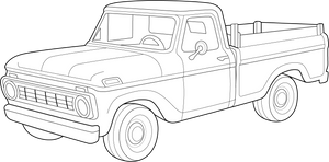 Vintage Pickup Truck