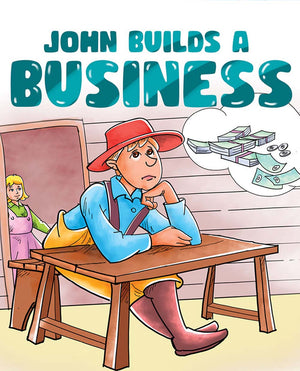 John_Builds_a_Business - Free Children's Story book Coverpage