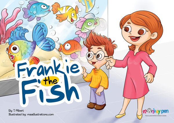  Frankie The Fish  - Free Children's Story book Coverpage