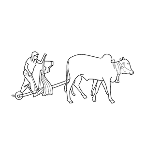 Farmer Coloring Picture