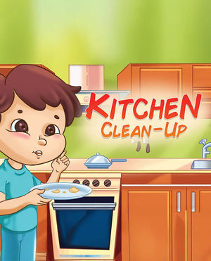 Kitchen Clean-Up - Free Children's Story book Coverpage