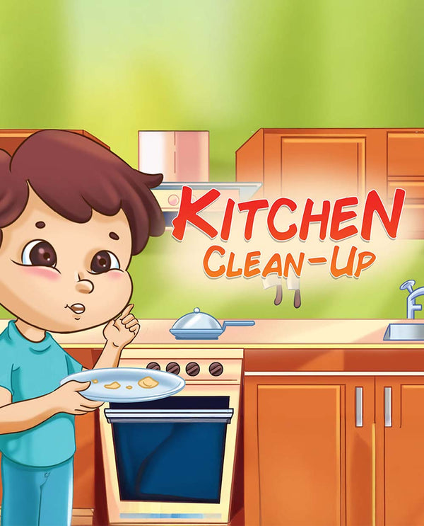 Kitchen Clean-Up - Free Children's Story book Coverpage