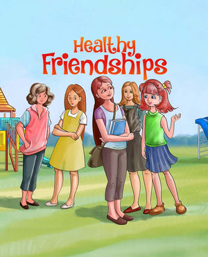 Healthy Friendships- Free Children's Story book Coverpage