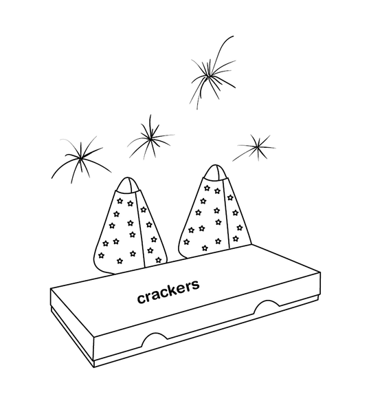 Free Printable Fire Cracker Coloring Page