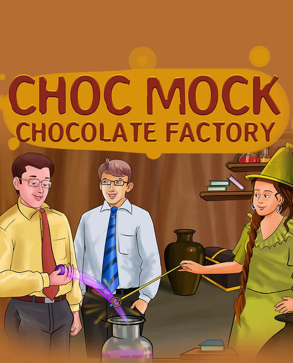Choc Mock Chocolate Factory - Free Children's Story book Coverpage